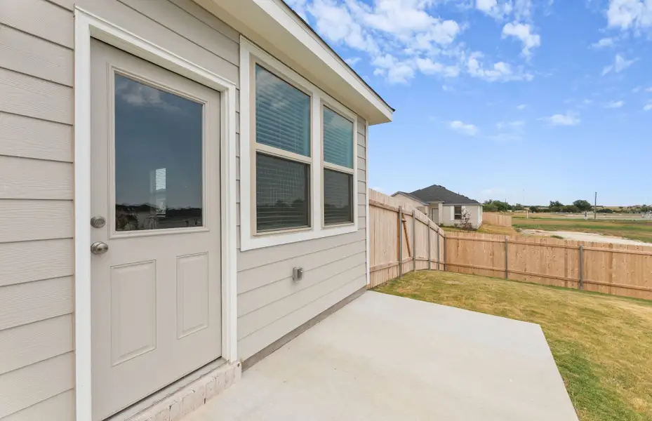 Exterior details and patio area of a home in County View, Temple (Image 3). Exterior details and patio area of a home in County View, Temple (Image 3).