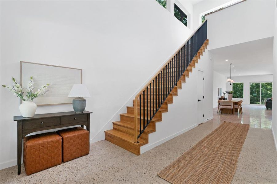 Furnished interior view inside a new home in , River Oaks (Image 9).