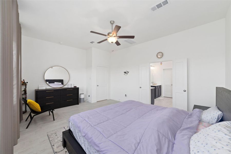 Furnished interior view inside a new home in Bridgeland 45's, Cypress (Image 8).