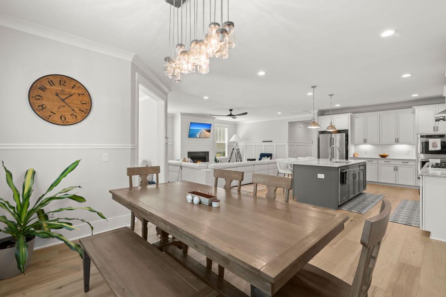 Furnished interior view inside a new home in , Huger (Image 4).