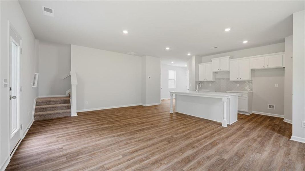 Spacious, unfurnished interior of a new home in Brookland Commons, Monroe (Image 11).