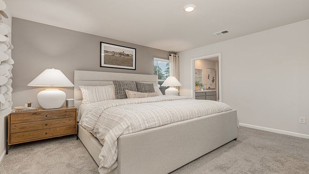 Furnished interior view inside a new home in Southshore Bay, Sunset Beach (Image 5).