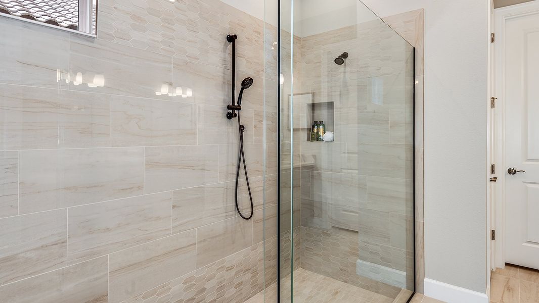 Close-up of interior finishes inside a home in Esplanade at Wiregrass Ranch, Wesley Chapel (Image 17).