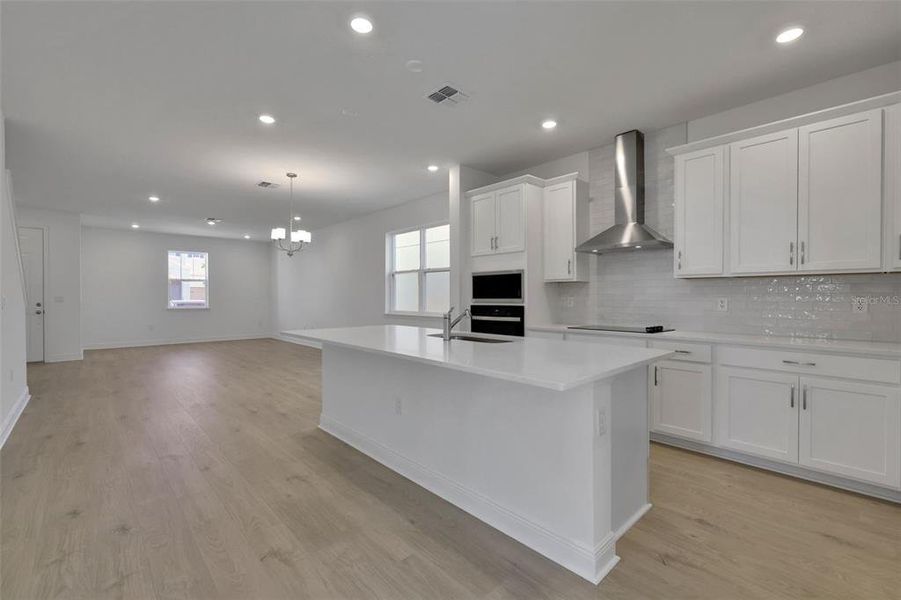 Furnished interior view inside a new home in Crossroads at Kelly Park, Apopka (Image 11). Furnished interior view inside a new home in Crossroads at Kelly Park, Apopka (Image 11).