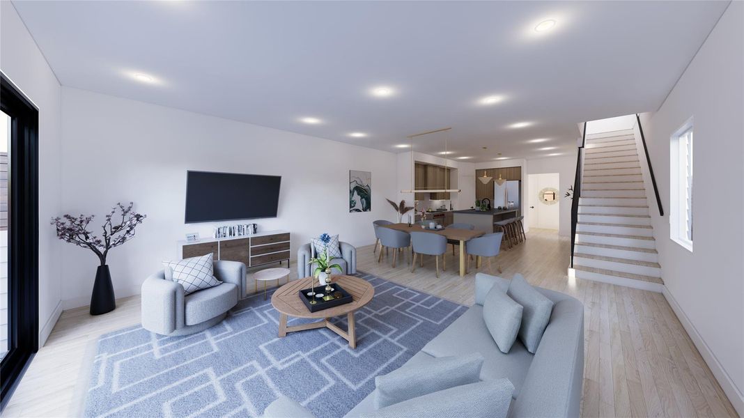 Enjoy effortless living in the thoughtfully designed open-concept first floor, ideal for both daily life and entertaining. Enjoy effortless living in the thoughtfully designed open-concept first floor, ideal for both daily life and entertaining.