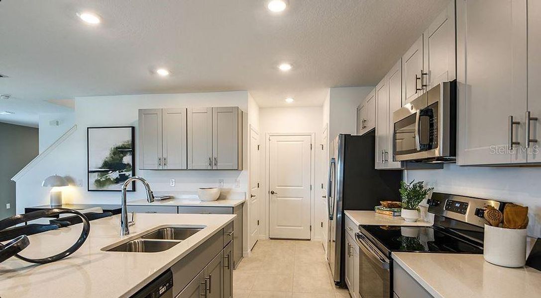 Furnished interior view inside a new home in Marion Creek, Haines City (Image 5). Furnished interior view inside a new home in Marion Creek, Haines City (Image 5).