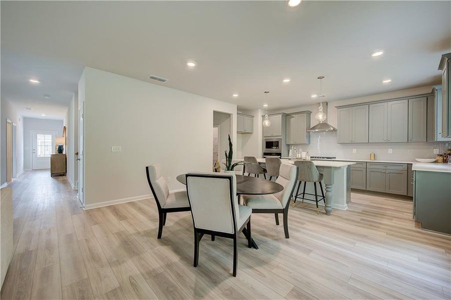 Furnished interior view inside a new home in Hamilton Lakes, Lawrenceville (Image 13).