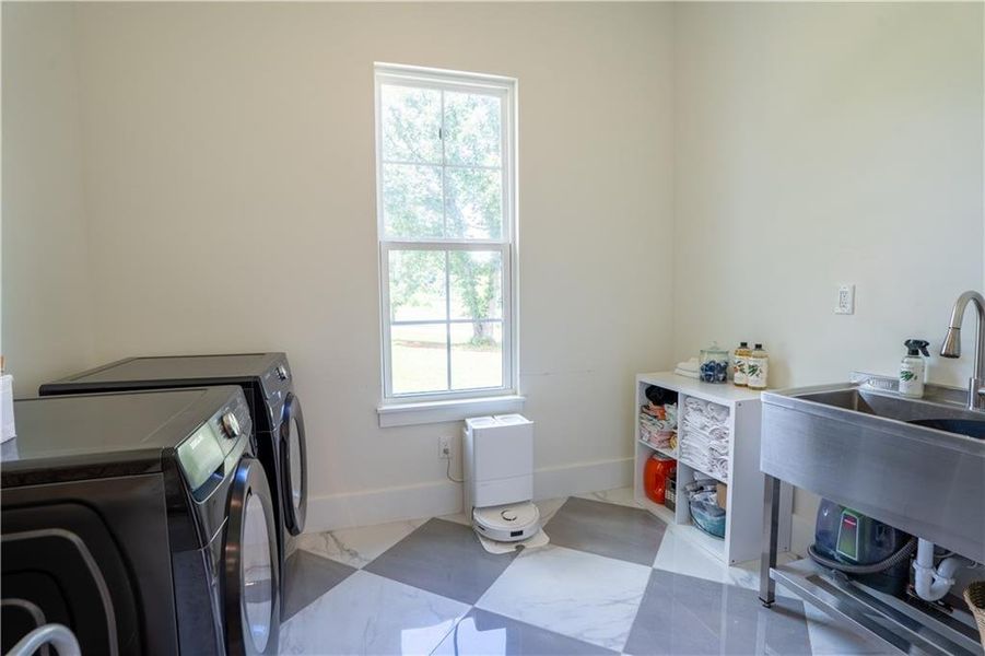 Furnished interior view inside a new home in , Maysville (Image 39).