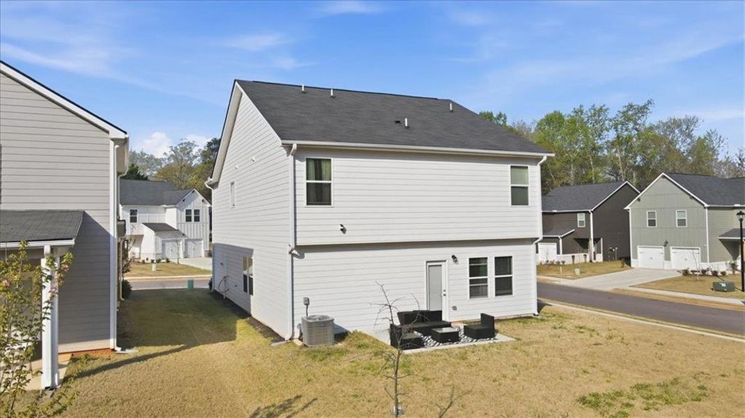 Exterior details and patio area of a home in , McDonough (Image 4).