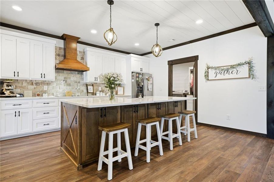 Furnished interior view inside a new home in , Talking Rock (Image 35).
