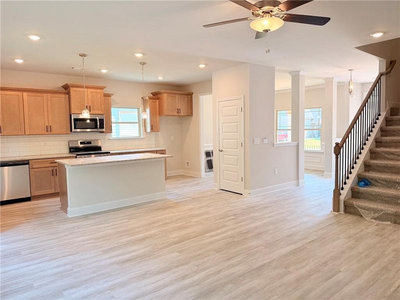 Spacious, unfurnished interior of a new home in Magnolia Villas, Cornelia (Image 33).