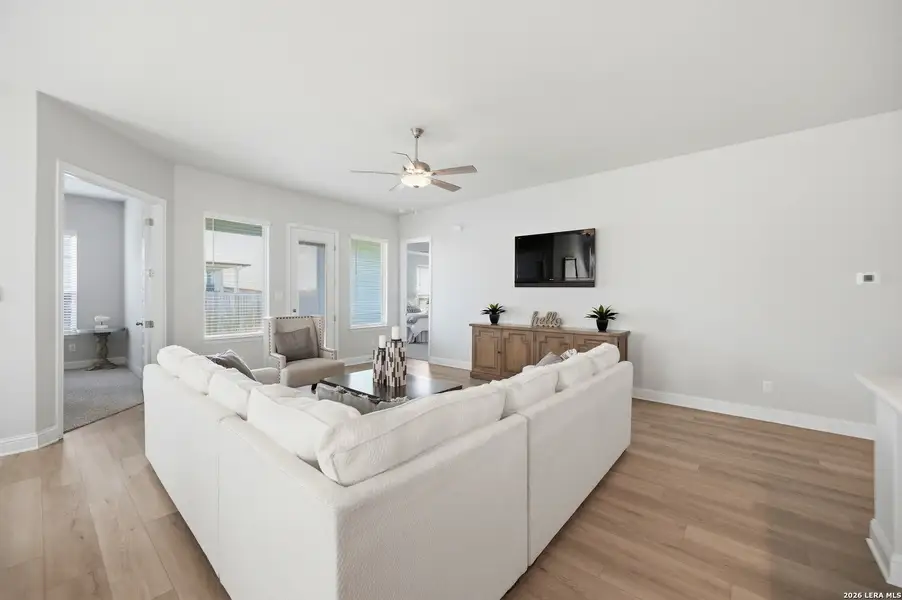 Furnished interior view inside a new home in The Parklands, Schertz (Image 13).