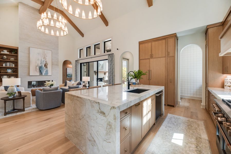 Representative furnished interior of a home built from the Lakeside - SH 5434 by Shaddock Homes in Furst Ranch, Argyle (Image 13).