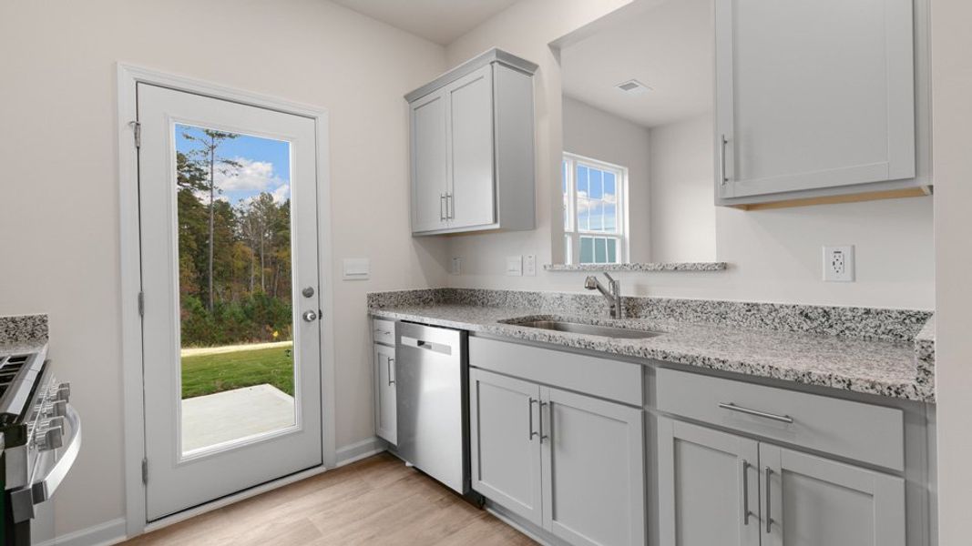 Furnished interior view inside a new home in Henley Ridge, Graham (Image 5).