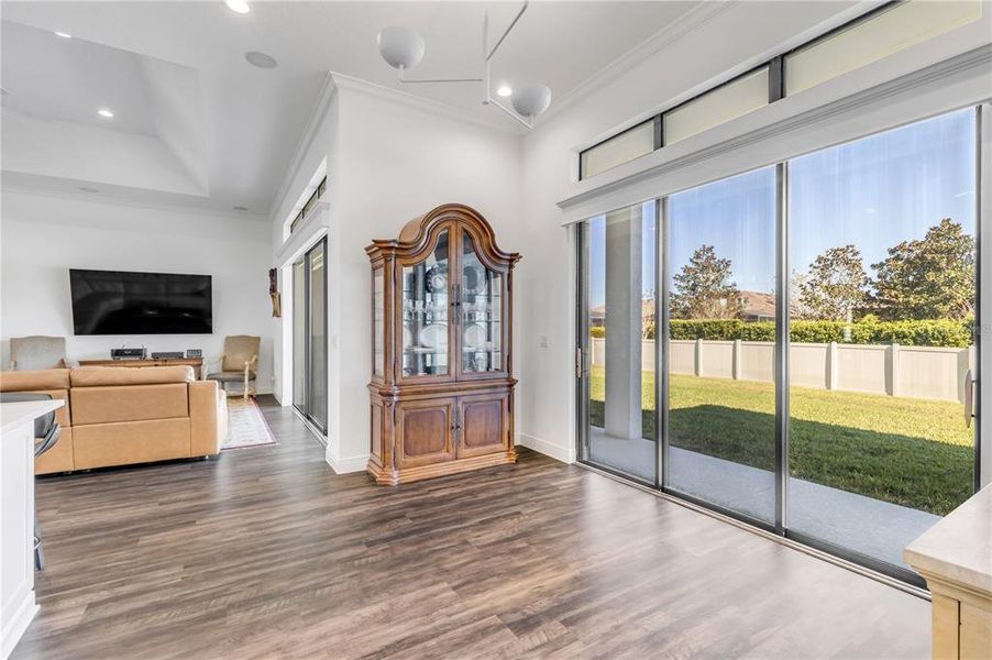 Furnished interior view inside a new home in , Mount Dora (Image 70). Furnished interior view inside a new home in , Mount Dora (Image 70).