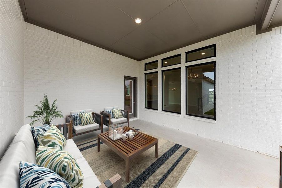Furnished interior view inside a new home in Talia, Mesquite (Image 18). Furnished interior view inside a new home in Talia, Mesquite (Image 18).