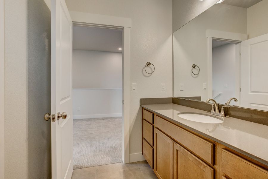 Representative furnished interior of a home built from the The Addison by Landmark Homes in The Lakes at Centerra, Loveland (Image 13). Representative furnished interior of a home built from the The Addison by Landmark Homes in The Lakes at Centerra, Loveland (Image 13).