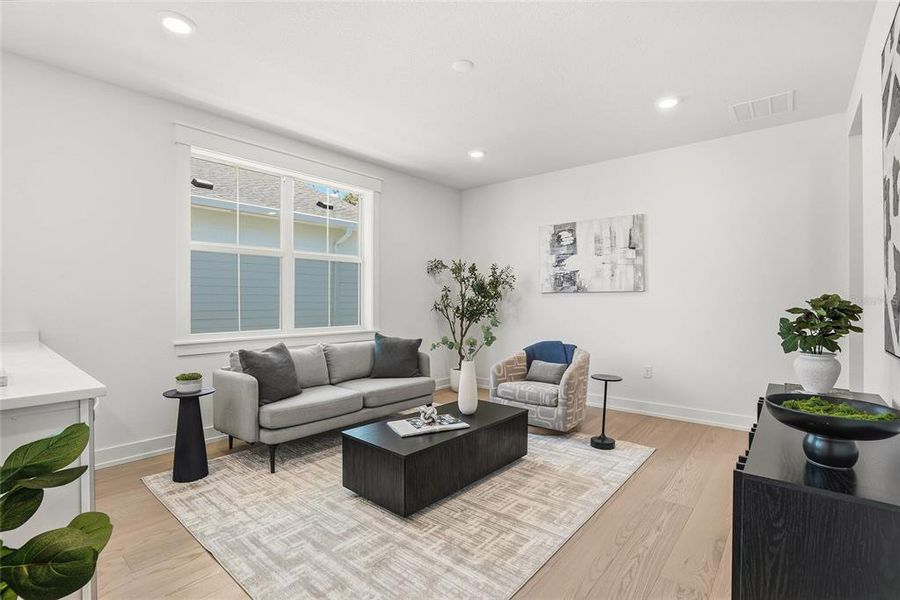 Furnished interior view inside a new home in , Tampa (Image 44).