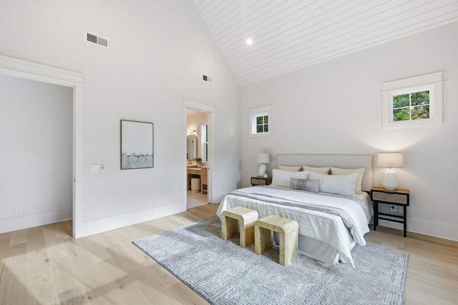 Furnished interior view inside a new home in , Mount Pleasant (Image 11).