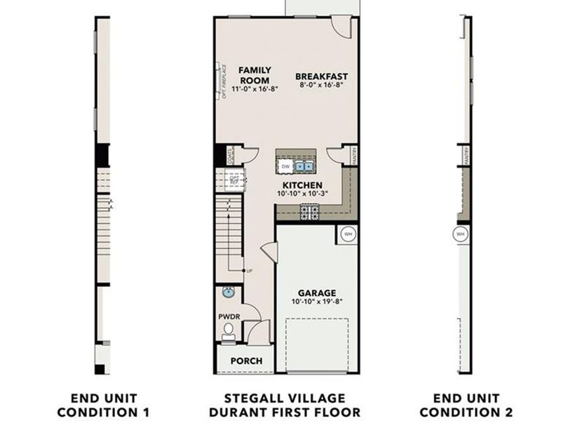 2D floor plan layout of this home in Stegall Village, Emerson, GA (Image 5).