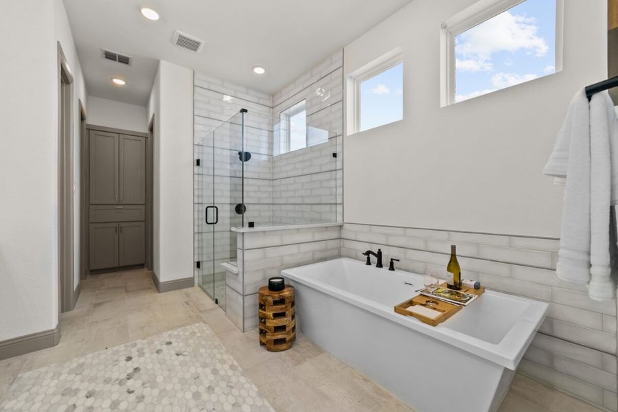 Representative furnished interior of a home built from the Diana by Landon Homes in Lexington Frisco, Frisco (Image 34).