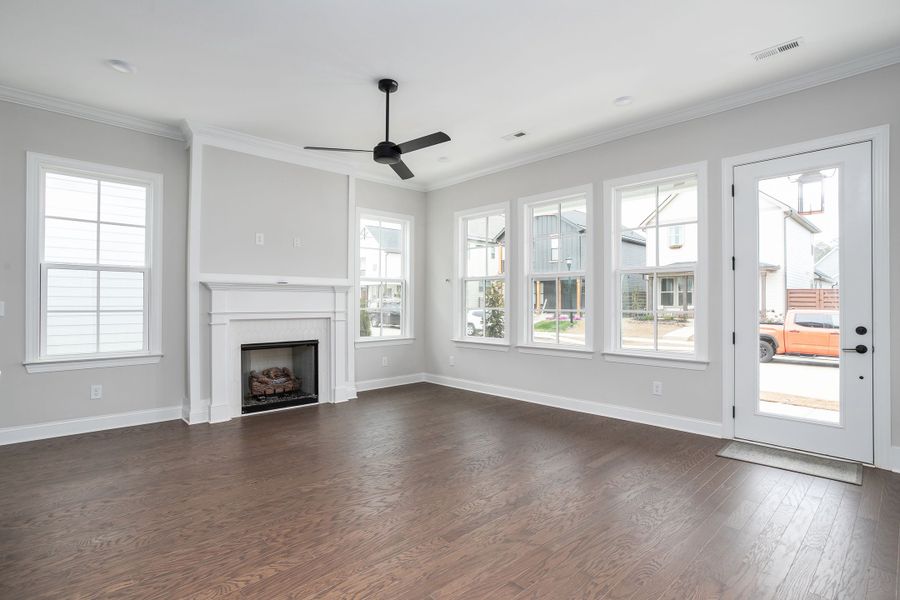 With fireplace & Bonus Room options With fireplace & Bonus Room options