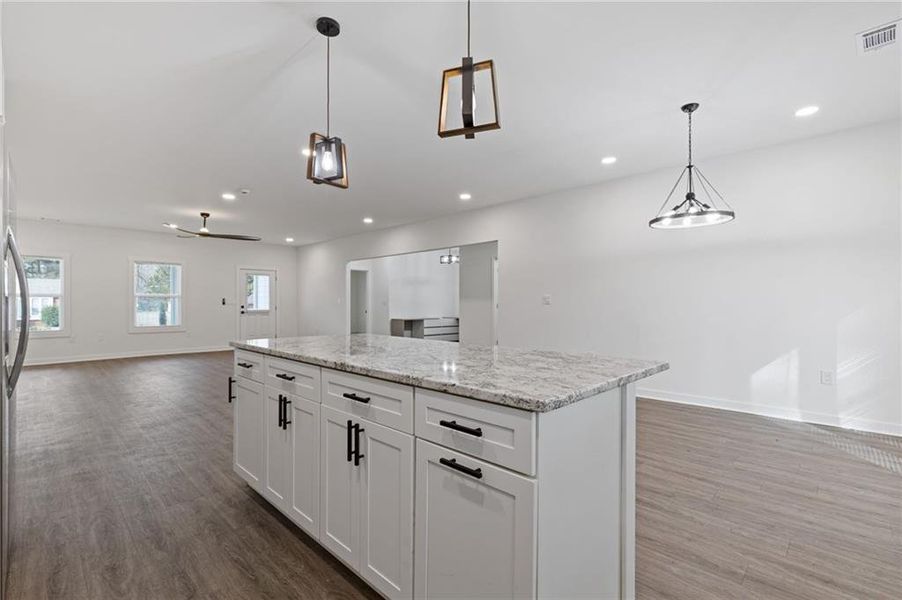 Furnished interior view inside a new home in , Lithonia (Image 13).