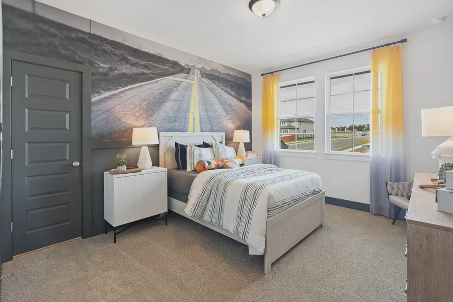 Representative furnished interior of a home built from the Hattie by Chesmar Homes in Parkside on the River, Georgetown (Image 11).