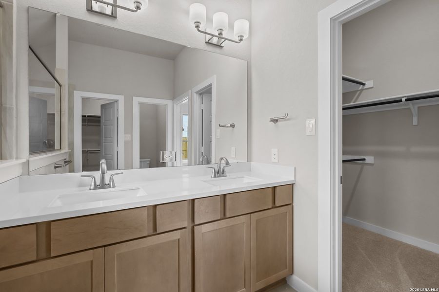 Furnished interior view inside a new home in Nopal Valley, San Antonio (Image 10). Furnished interior view inside a new home in Nopal Valley, San Antonio (Image 10).