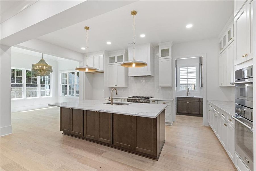 Furnished interior view inside a new home in , Brookhaven (Image 13).