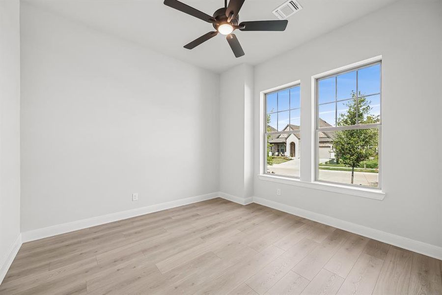 Spacious, unfurnished interior of a new home in Monterra - Gardens, Fate (Image 18). Spacious, unfurnished interior of a new home in Monterra - Gardens, Fate (Image 18).