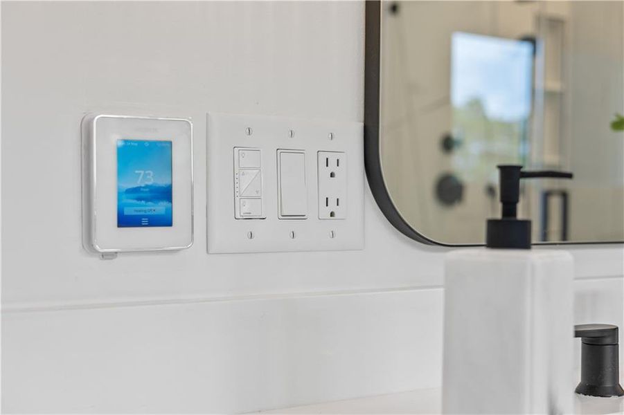 Close-up of interior finishes inside a home in , Atlanta (Image 22).