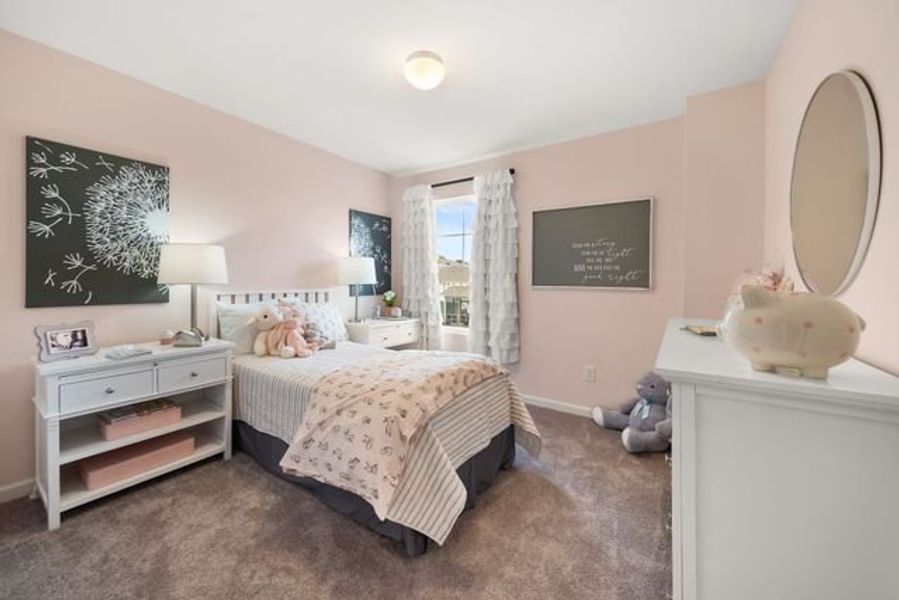 Representative furnished interior of a home built from the Dawson by True Homes in Tanglewood East, Angier (Image 19).