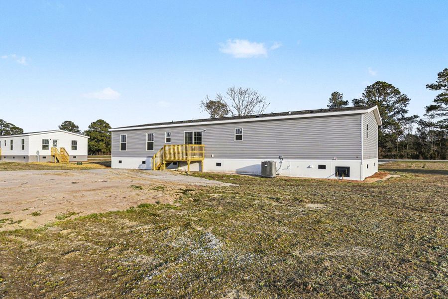 Exterior details and patio area of a home in , Ridgeville (Image 13). Exterior details and patio area of a home in , Ridgeville (Image 13).