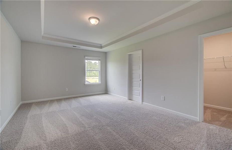 Spacious, unfurnished interior of a new home in Grandview at Millers Mill, Stockbridge (Image 27). Spacious, unfurnished interior of a new home in Grandview at Millers Mill, Stockbridge (Image 27).