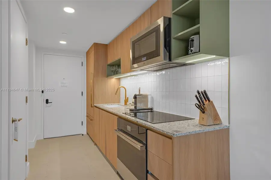 Furnished interior view inside a new home in , Miami (Image 11).