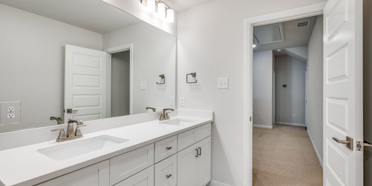 Furnished interior view inside a new home in Spiritas Ranch, Lakewood Village (Image 14).