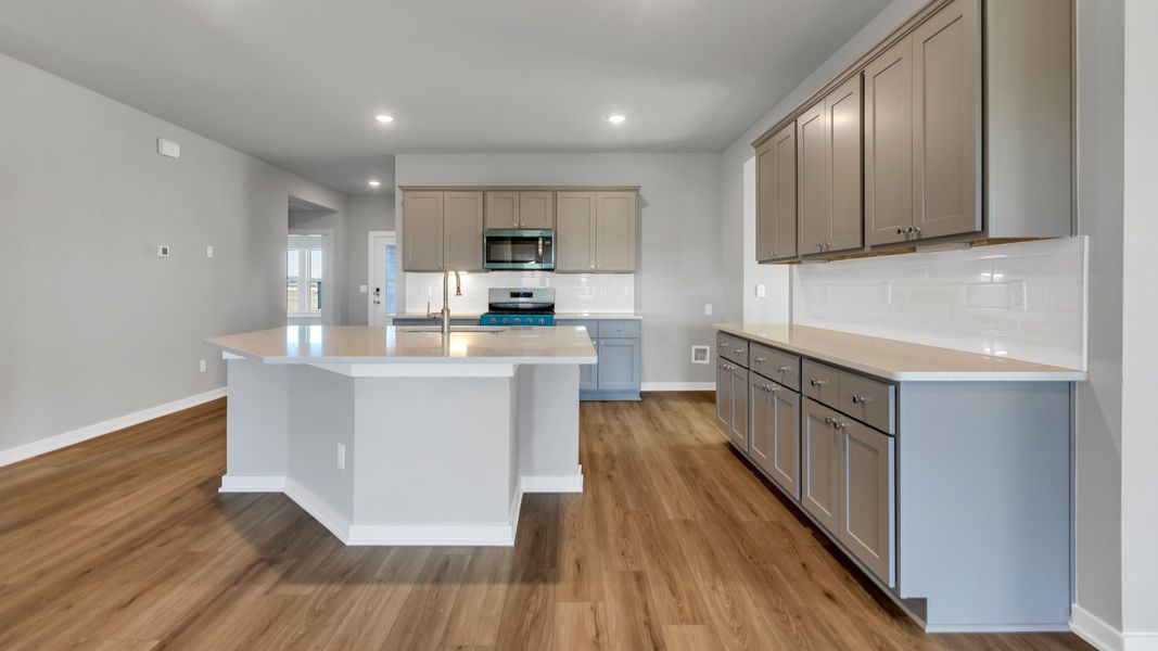 Furnished interior view inside a new home in Overlook West, Wolfforth (Image 7). Furnished interior view inside a new home in Overlook West, Wolfforth (Image 7).