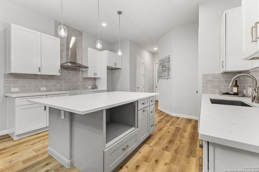 Furnished interior view inside a new home in , San Antonio (Image 33).
