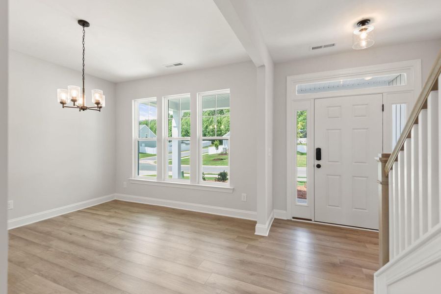 Spacious, unfurnished interior of a new home in Hopewell Garden, Winston-Salem (Image 11).