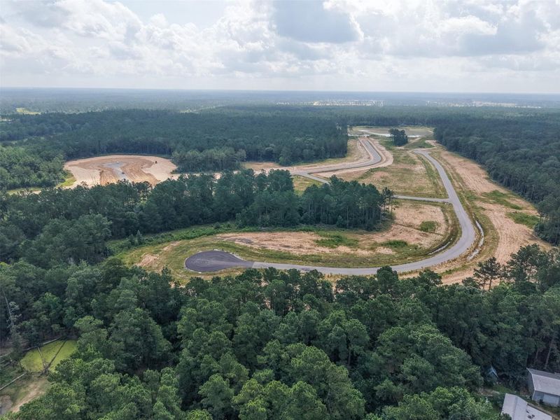 Site preparation for new homesites in Pine Rock South, Conroe (Image 6).