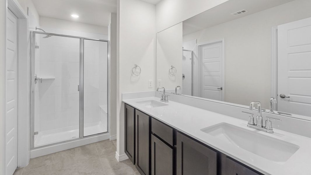 Furnished interior view inside a new home in Bel Air Village, Sherman (Image 4).