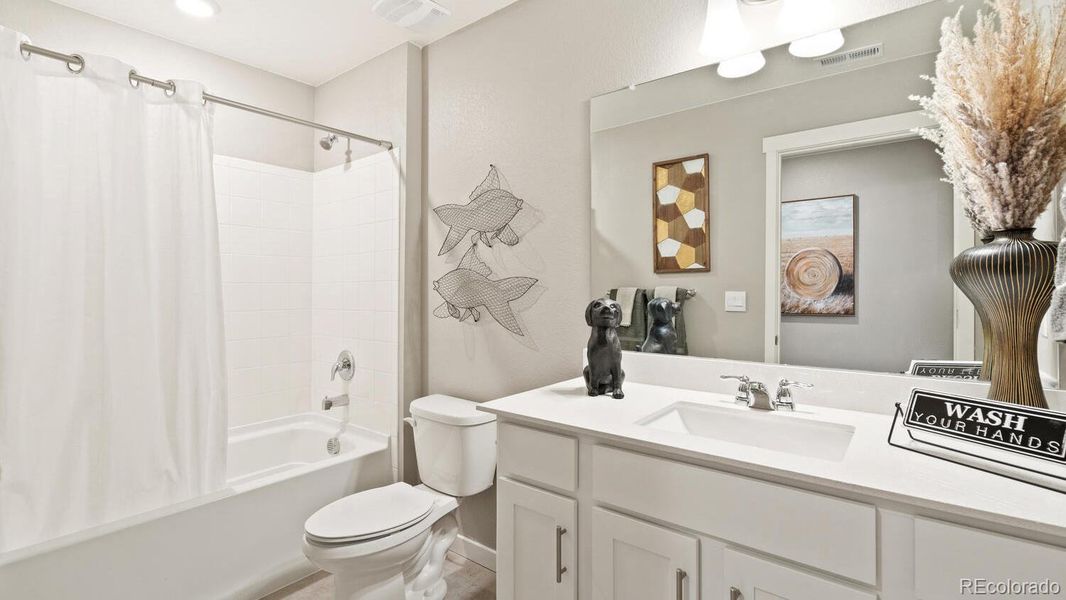 Furnished interior view inside a new home in Timberleaf, Thornton (Image 5).