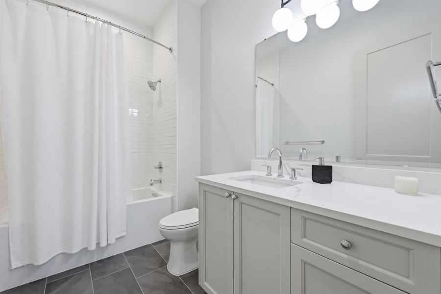 Furnished interior view inside a new home in , Charleston (Image 13).