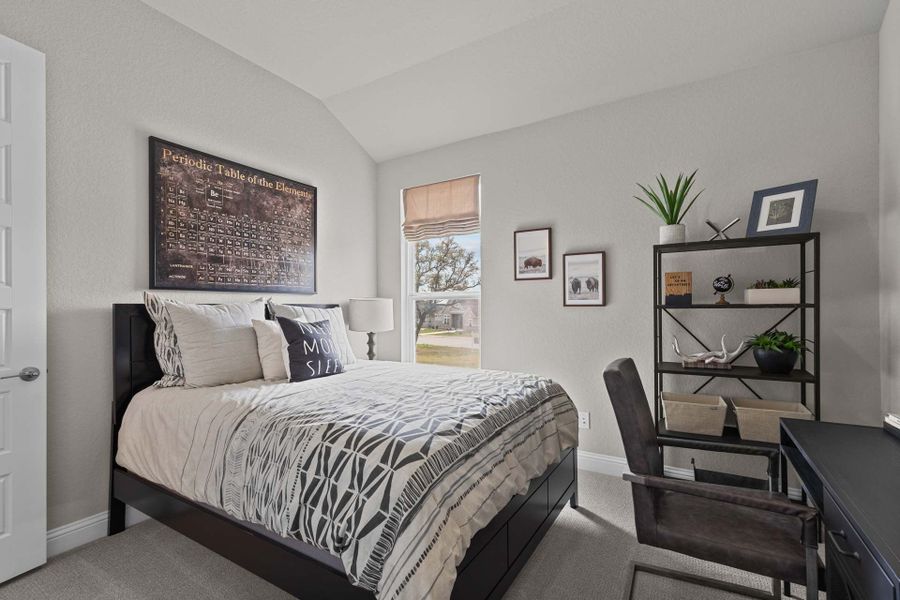 Representative furnished interior of a home built from the The Garner A by Davidson Homes LLC in The Reserve at Potranco Oaks, Castroville (Image 26).