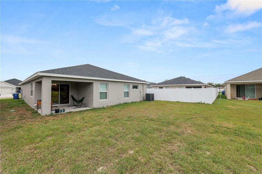 Exterior details and patio area of a home in , Mulberry (Image 22). Exterior details and patio area of a home in , Mulberry (Image 22).