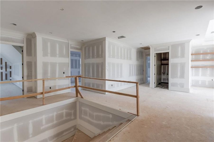 In-progress construction of a new home in , Buford, GA (Image 18).