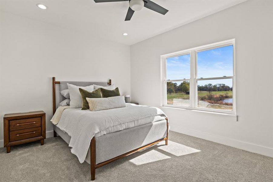 Furnished interior view inside a new home in , Mount Pleasant (Image 28).