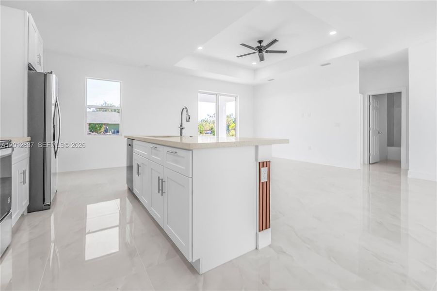 Furnished interior view inside a new home in , Lehigh Acres (Image 6).