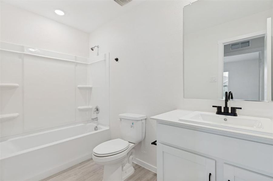 Furnished interior view inside a new home in Tillage Farms, Princeton (Image 13).